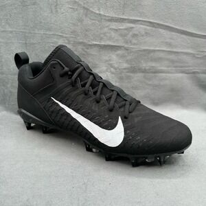 Nike Alpha‎ Menace Pro 2 Low Football Cleats Men’s 12 Black White CV6477-001